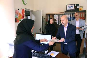 مراسم تجلیل از کارکنان معاونت آموزشی